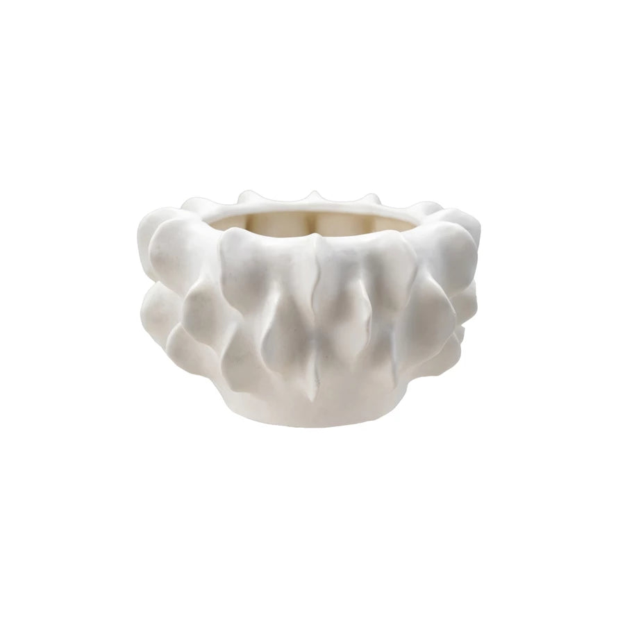 Stoneware Sculptural Planter