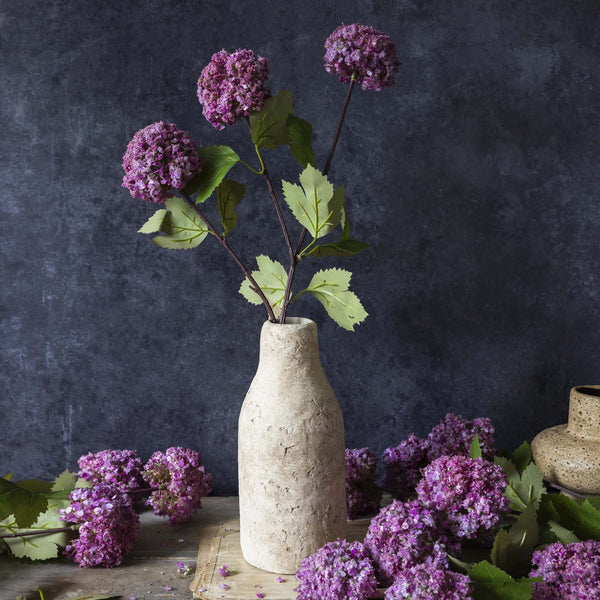 Guelder Rose Mauve - Artificial Stem