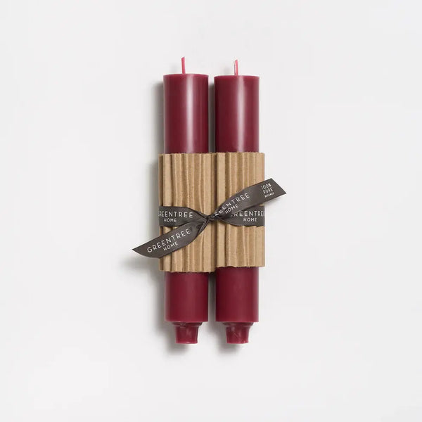 9" Column Taper Handmade Beeswax Candles