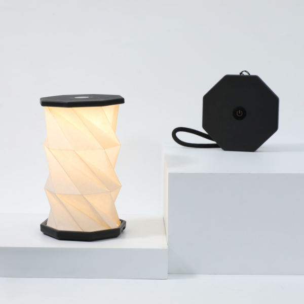 Mini Twist Hexagon Lamp