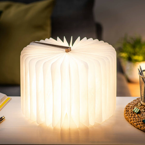 Linen Fabric Smart Book Light