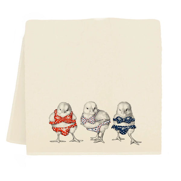 Screen Printed Tea Towel