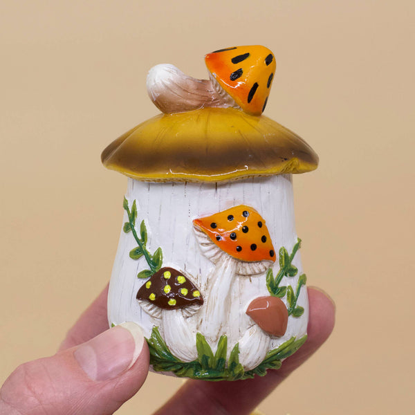 Merry Mushroom-Inspired 70s Hand-Painted Set