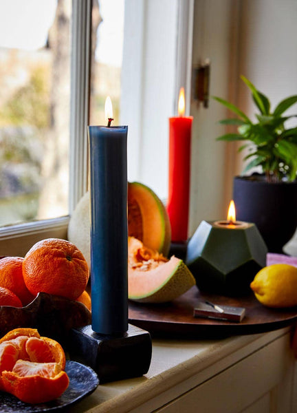 9" Column Taper Handmade Beeswax Candles