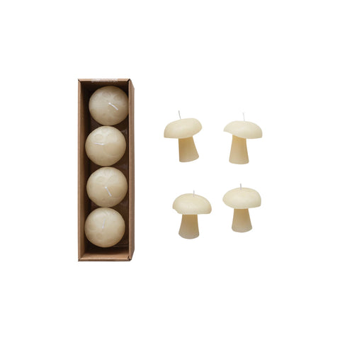 Mushroom Shaped Candle
