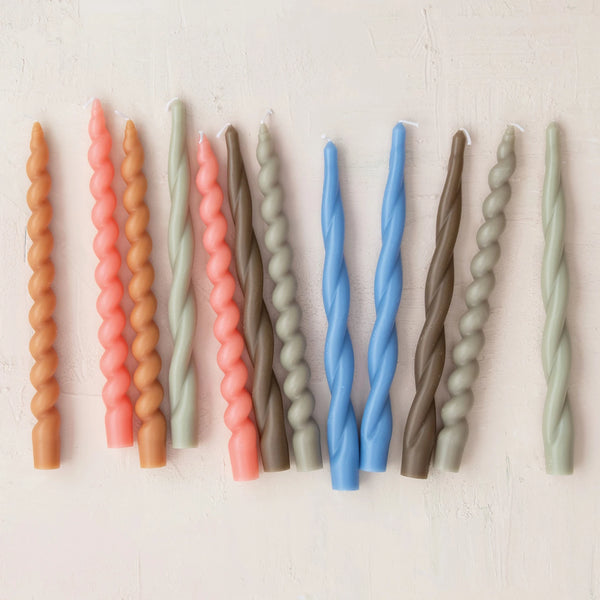 Twisted Tapers - Asst. Colors
