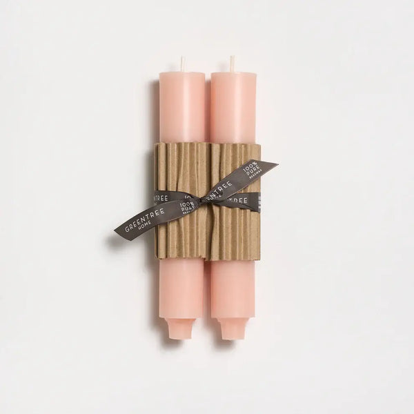 9" Column Taper Handmade Beeswax Candles