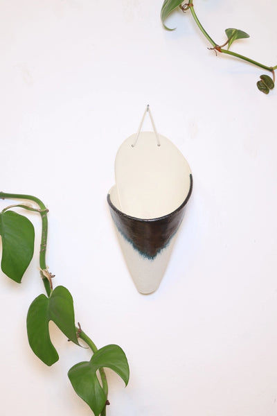 Large Ceramic Cone - Indigo