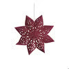 LED Paper Top Star - Carmine Red