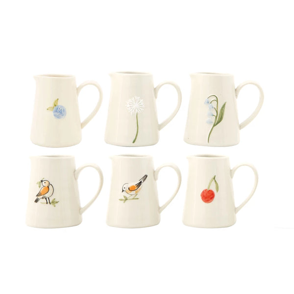 Hand-Painted Creamer - Assorted