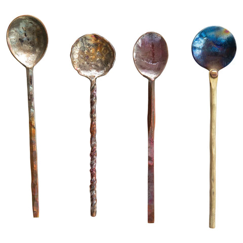 Hand-Forged Copper Spoon | 4 Styles to choose from... sold as each