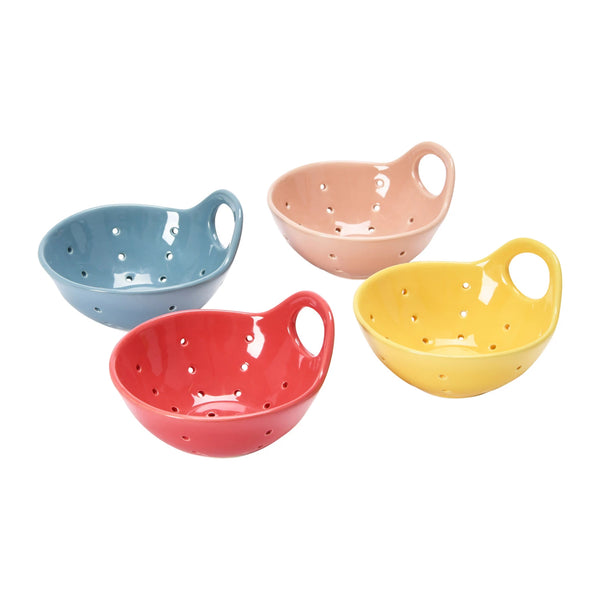 Stoneware Berry Bowl - Assorted