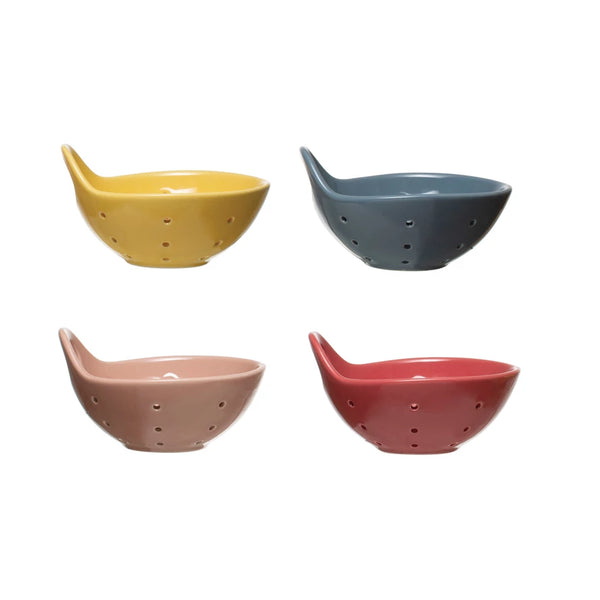 Stoneware Berry Bowl - Assorted