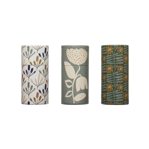 Safety Matches w/ Floral Print, 3 styles