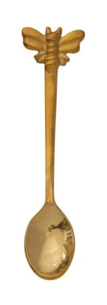 Brass Bee Spoon