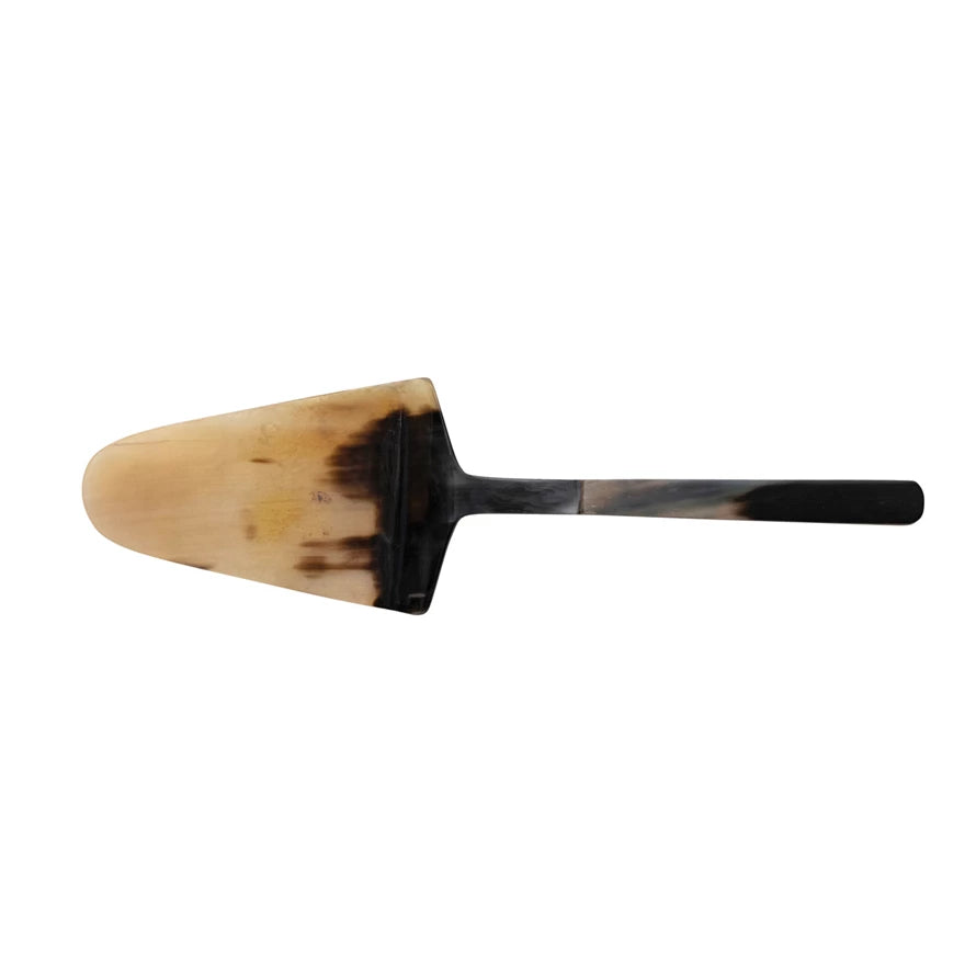 Horn Cake Server w/ Mango Wood Handle