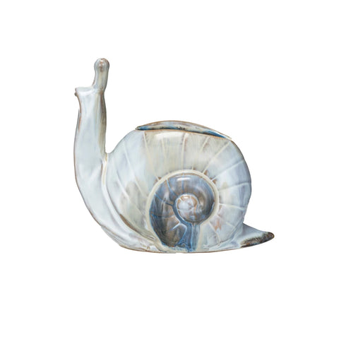 Stoneware Snail Vase/Planter