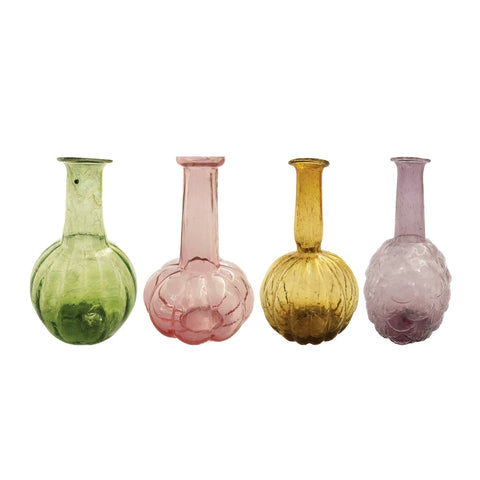 Hand-Blown Recycled Glass Vases | 4 Styles