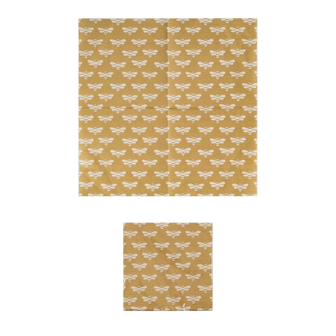 Paper Napkins w/ Bee Pattern (Contains 50)