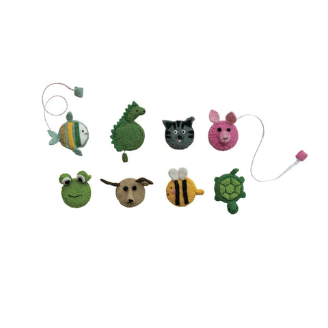 Handmade Animal Shaped Tape Measure | 8 Styles