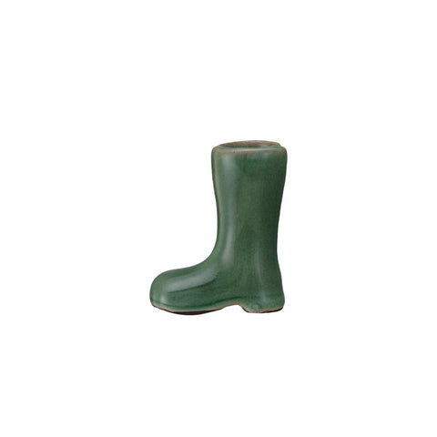 Stoneware Garden Boot Shaped Toothpick Holder