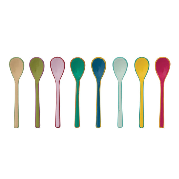 Enameled Stainless Steel Salt Spoon (8 Colors)