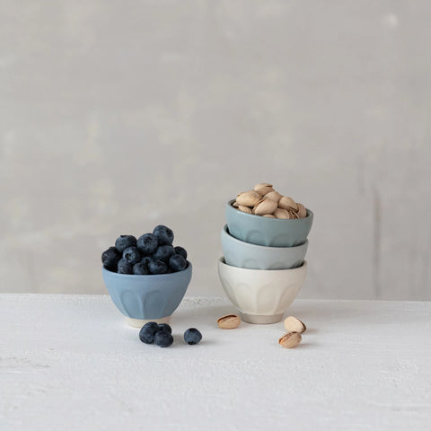 Matte Stoneware Pinch Pot (4 Colors)