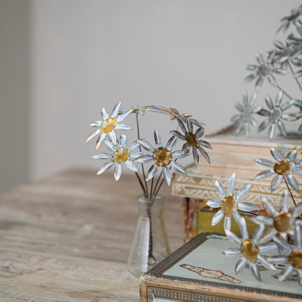 Metal Toleware Flower Bunch Ornament