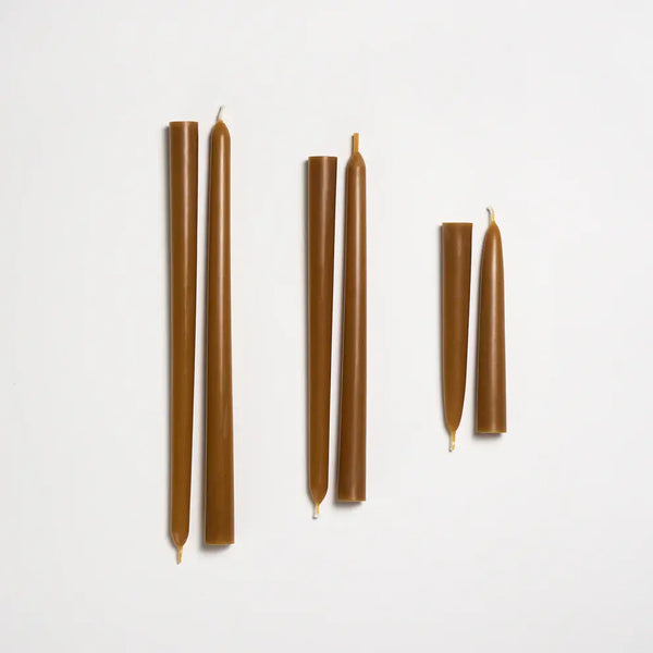 Every Day Handmade Beeswax Taper Candles