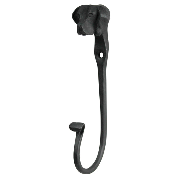 Dog Wall Hook, Forged Iron