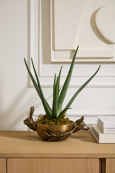 E+E Figurine Handle Bowl