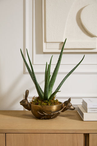 E+E Figurine Handle Bowl