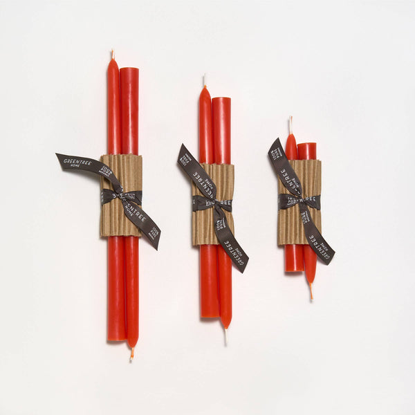 Every Day Handmade Beeswax Taper Candles