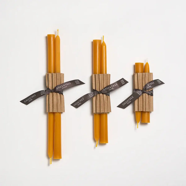 Every Day Handmade Beeswax Taper Candles