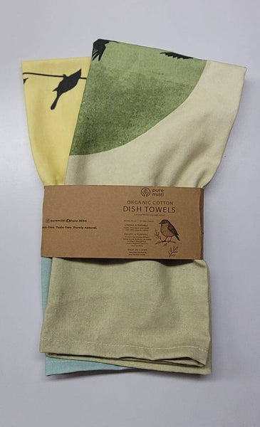 Sun & Sage Set Cotton Kitchen Towel Bundle of 2