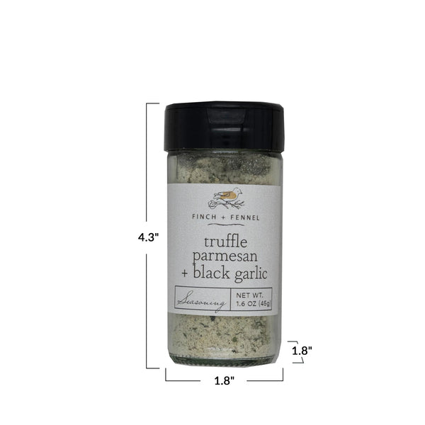 Truffle Parmesan + Black Garlic Seasoning