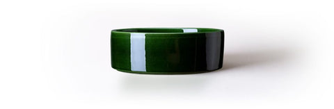 Hoff Saucer |  Glazed Emerald