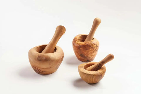 Olivewood Mini Mortar and Pestle