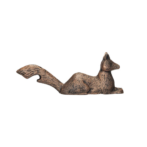 Cast Iron Fox Bottle Opener, Bronze Finish