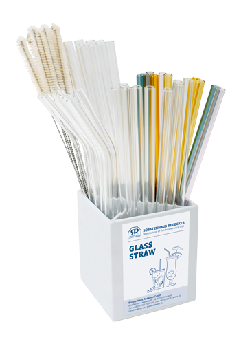 Assorted Glass Straws