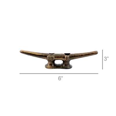 Cast Iron Cleat Hanger 6in