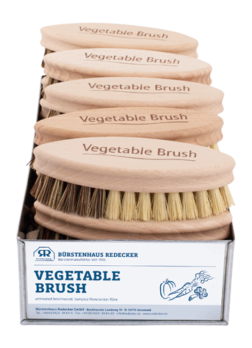 Vegetable Brush w/ English Imprint