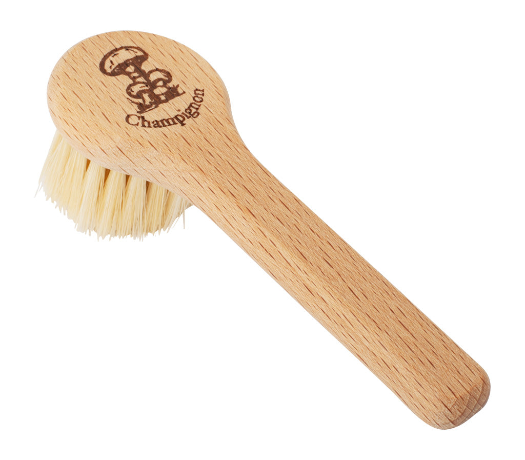 Mushroom brush, with handle