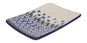 Blue/White Ceramic Soap Dish