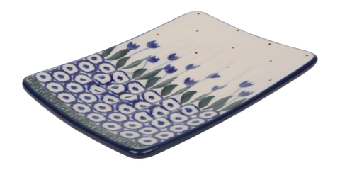 Blue/White Ceramic Soap Dish