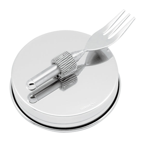 Lid with Telescopic Fork