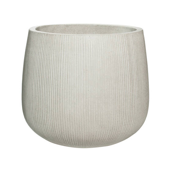 large light grey plant pots Pax L, Light grey (vert. ridg.) – Lichen or Knot Plant Company LLC