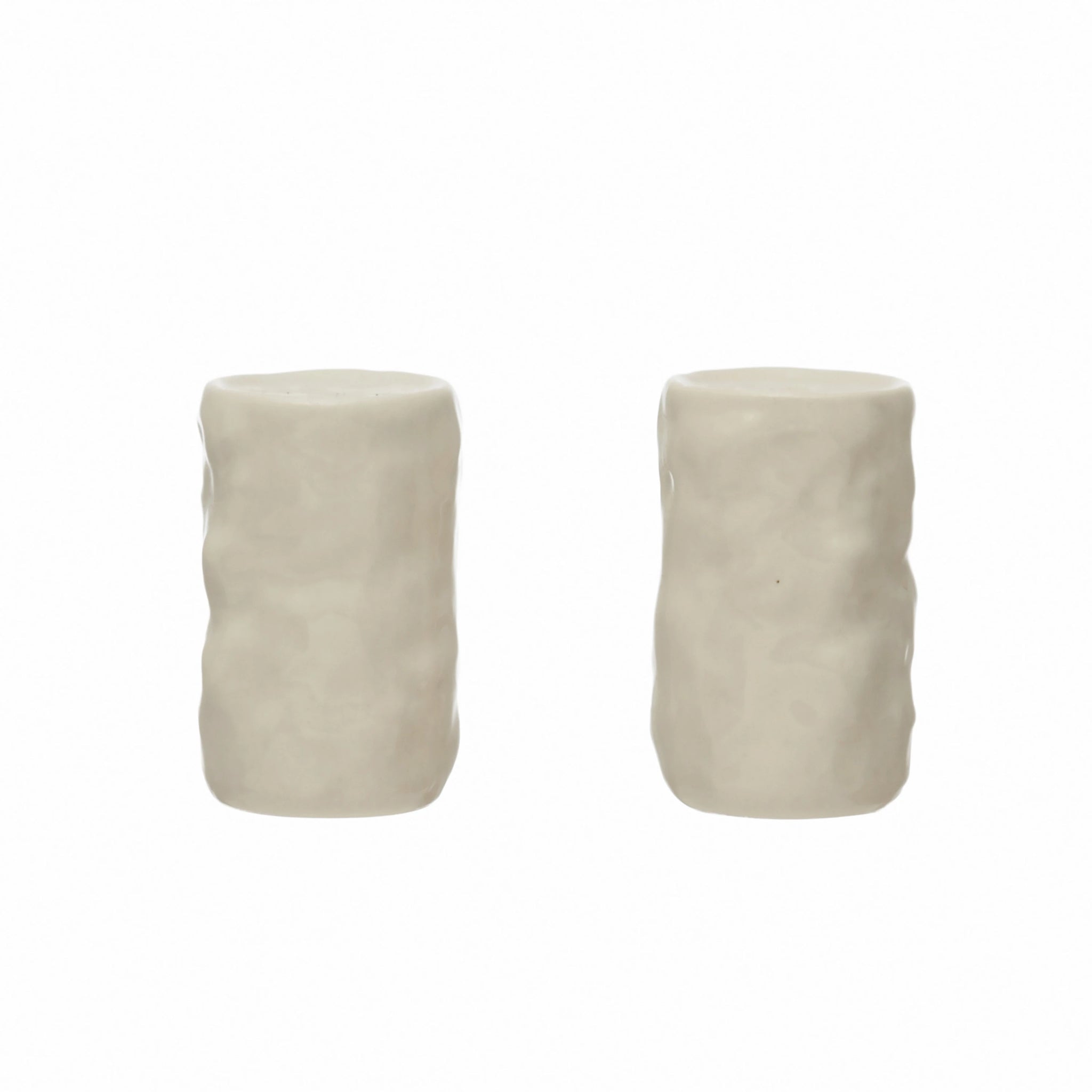 Sculpted Salt and Pepper Shakers, Set of 2