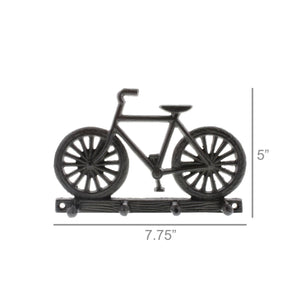 Bicycle Wall Hook - Cast Iron - Black