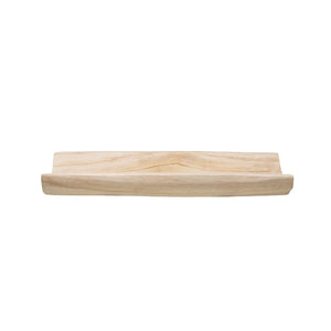 Paulownia Wood Curved Tray